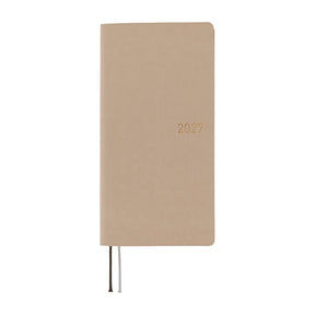 Hobonichi - Weeks Smooth: Café au Lait - 2027 - 1 - Hobonichi Techo - Tidformera
