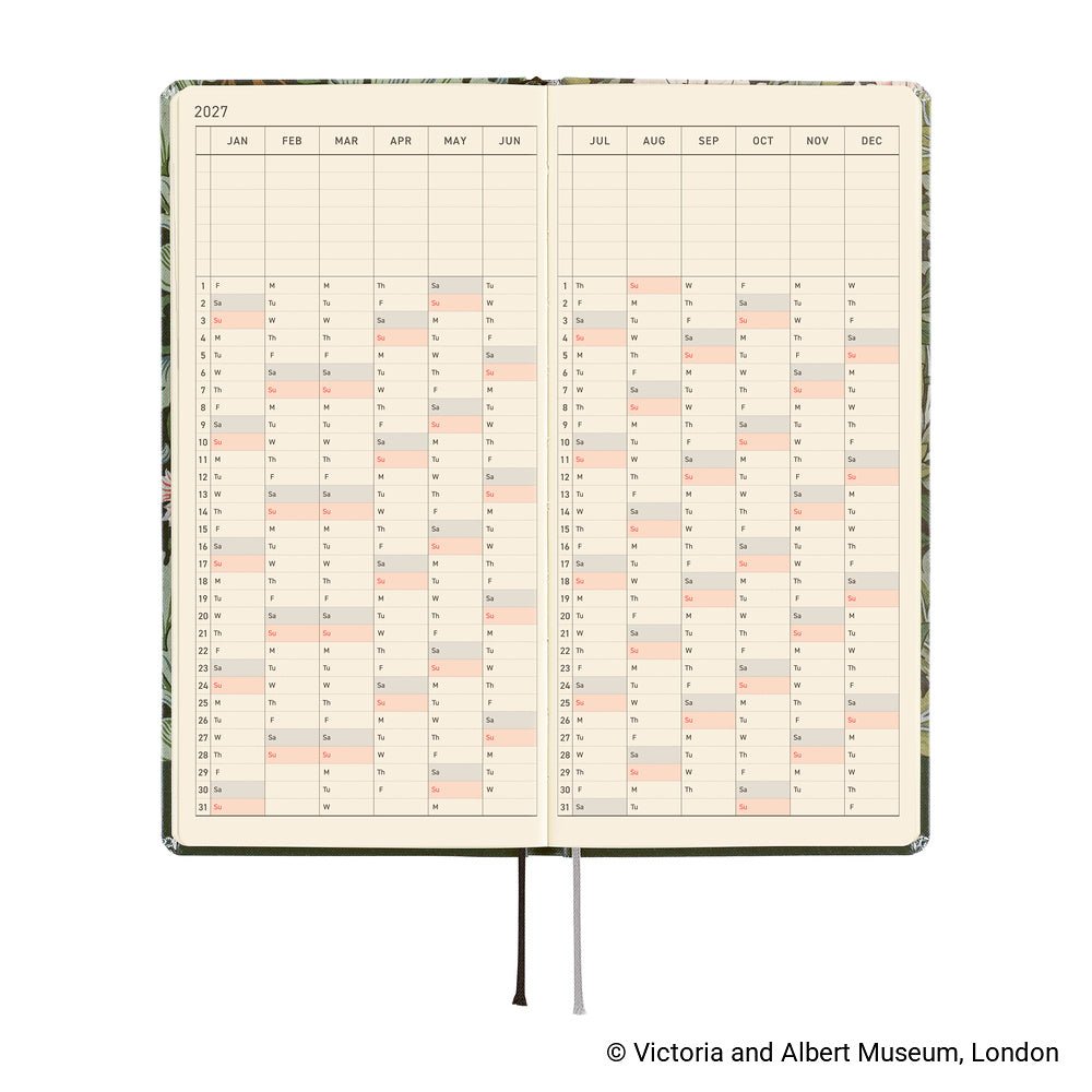Hobonichi - Weeks The V&A Series: Leicester - 2027 - 6 - Hobonichi Techo - Tidformera