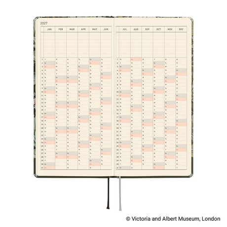 Hobonichi - Weeks The V&A Series: Leicester - 2027 - 6 - Hobonichi Techo - Tidformera