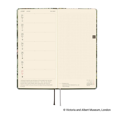 Hobonichi - Weeks The V&A Series: Leicester - 2027 - 5 - Hobonichi Techo - Tidformera
