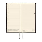 Hobonichi - Weeks White Line: Black - 2027 - 4 - Hobonichi Techo - Tidformera