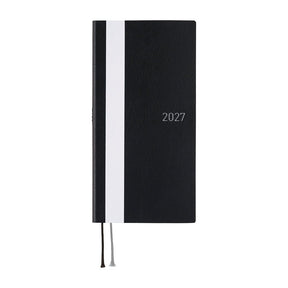 Hobonichi - Weeks White Line: Black - 2027 - 1 - Hobonichi Techo - Tidformera