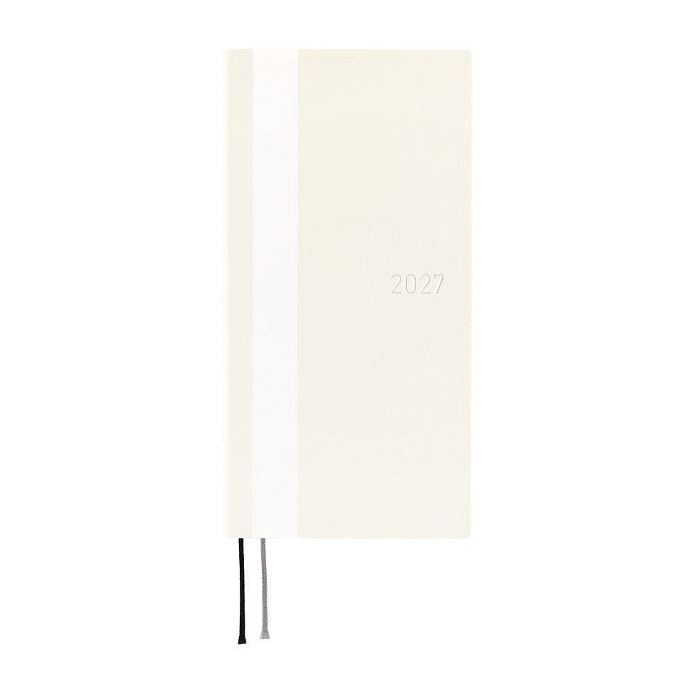 Hobonichi - Weeks White Line: Ivory - 2027 - 1 - Hobonichi Techo - Tidformera
