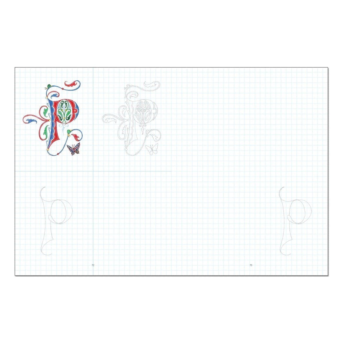 Illuminated Letters Sketchbook - 5 - Other - Tidformera