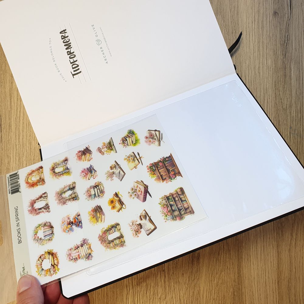 Istoppsfickor A5 - Självhäftande plastficka 10 - pack - 2 - Herma - Tidformera