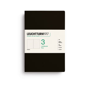Jottbook Skrivhäften - Dotted 3-pack A5 - Black - 1 - Leuchtturm1917 - Tidformera