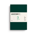 Jottbook Skrivhäften - Dotted 3-pack A5 - Forest Green - 1 - Leuchtturm1917 - Tidformera