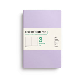 Jottbook Skrivhäften - Dotted 3-pack A5 - Lilac - 1 - Leuchtturm1917 - Tidformera