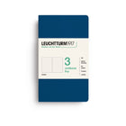 Jottbook Skrivhäften - Dotted 3-pack A6 - Indigo - 1 - Leuchtturm1917 - Tidformera