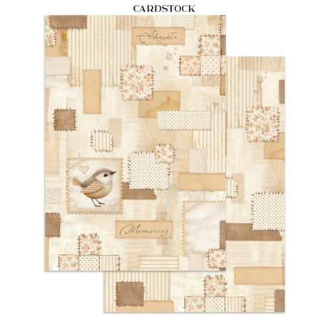 Junk Journal - Baby - 11 - Stamperia - Tidformera