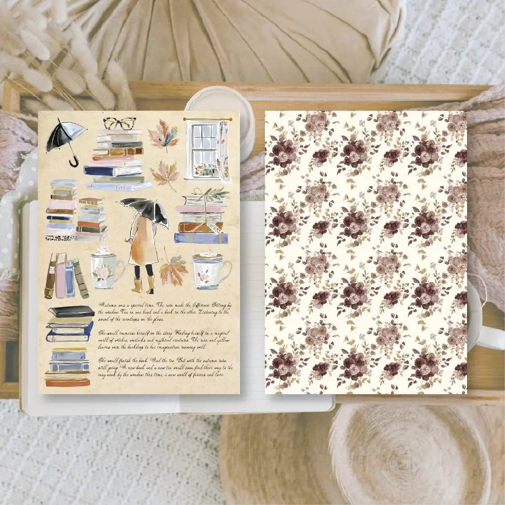 Junk Journal Book - Cozy autumn - 6 - Plan & Plot Studio - Tidformera