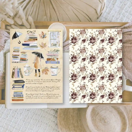 Junk Journal Book - Cozy autumn - 6 - Plan & Plot Studio - Tidformera