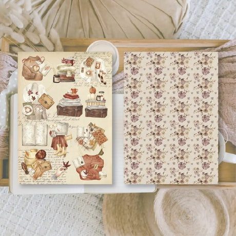 Junk Journal Book - Cozy autumn - 13 - Plan & Plot Studio - Tidformera