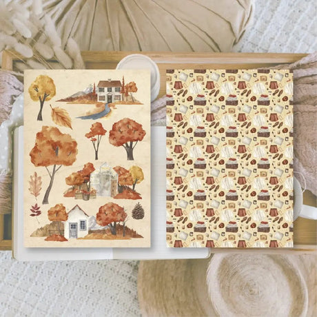 Junk Journal Book - Cozy autumn - 12 - Plan & Plot Studio - Tidformera
