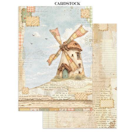 Junk Journal - Cozy Family - 18 - Stamperia - Tidformera