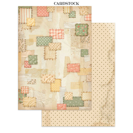 Junk Journal - Cozy Family - 9 - Stamperia - Tidformera