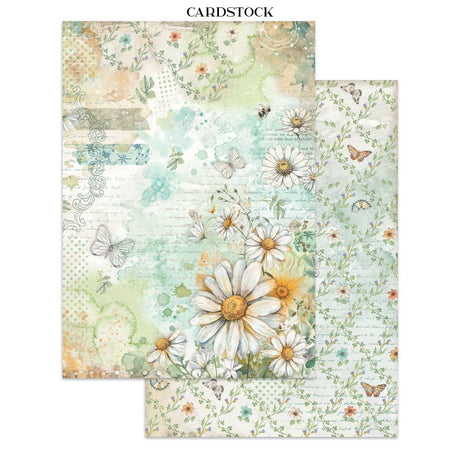 Junk Journal - Daisy Art - 3 - Stamperia - Tidformera