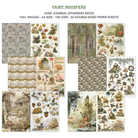 Junk Journal & Ephemera book - Fairy Whispers - 2 - Ciao Bella - Tidformera
