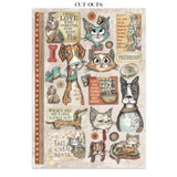 Junk Journal - Furry Friends - 2 - Stamperia - Tidformera