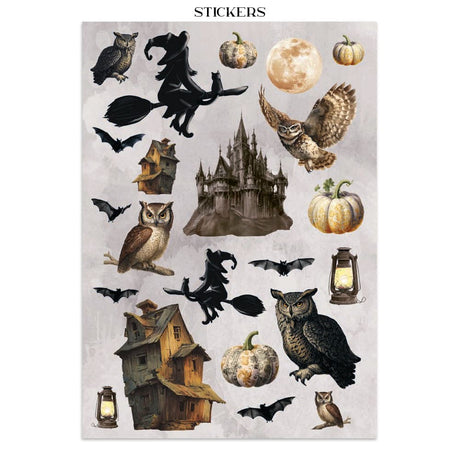 Junk Journal - Halloween - 7 - Stamperia - Tidformera