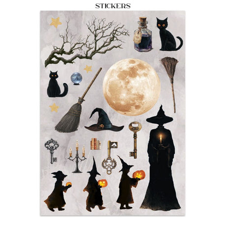 Junk Journal - Halloween - 13 - Stamperia - Tidformera