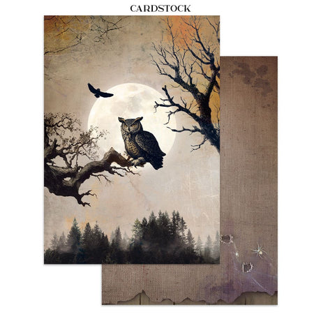Junk Journal - Halloween - 19 - Stamperia - Tidformera