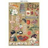Junk Journal - Oriental Garden - 6 - Stamperia - Tidformera