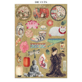 Junk Journal - Oriental Garden - 14 - Stamperia - Tidformera