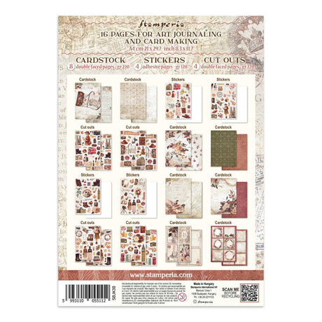 Junk Journal - Our Way - 20 - Stamperia - Tidformera