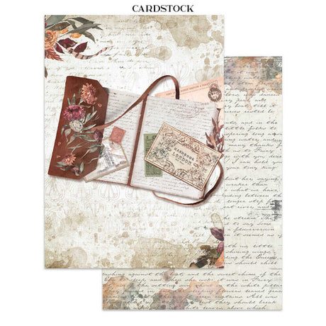 Junk Journal - Our Way - 14 - Stamperia - Tidformera