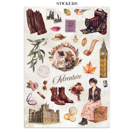 Junk Journal - Our Way - 4 - Stamperia - Tidformera