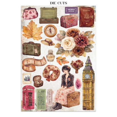 Junk Journal - Our Way - 9 - Stamperia - Tidformera