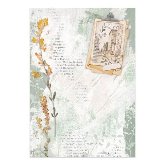 Junk Journal - Secret diary - 7 - Stamperia - Tidformera