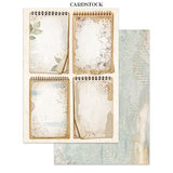 Junk Journal - Secret diary - 29 - Stamperia - Tidformera