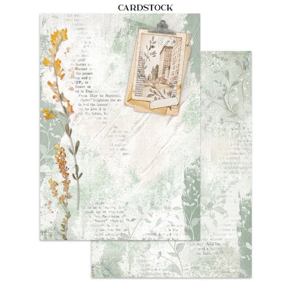 Junk Journal - Secret diary - 6 - Stamperia - Tidformera