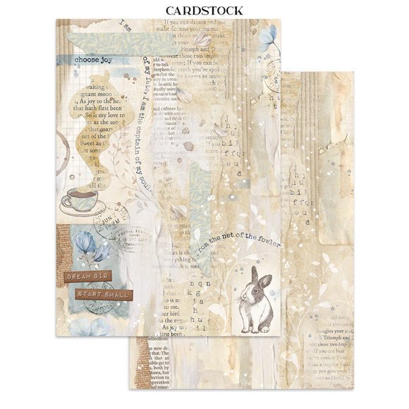 Junk Journal - Secret diary - 13 - Stamperia - Tidformera