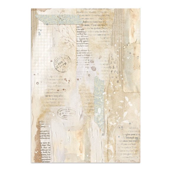 Junk Journal - Secret diary - 15 - Stamperia - Tidformera