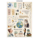 Junk Journal - Secret diary - 20 - Stamperia - Tidformera