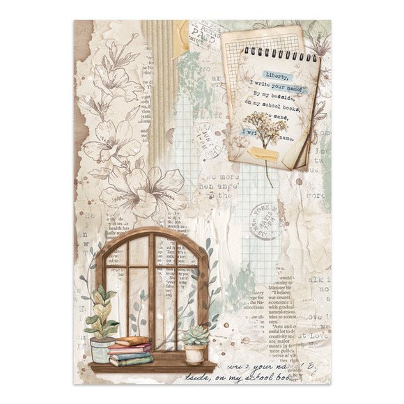 Junk Journal - Secret diary - 22 - Stamperia - Tidformera