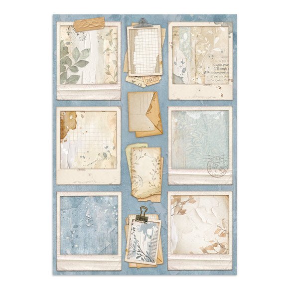 Junk Journal - Secret diary - 25 - Stamperia - Tidformera