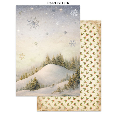 Junk Journal - Silent Night - 13 - Stamperia - Tidformera