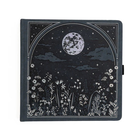 Junk Journal SQ - Moonlit Garden - 1 - Archer & Olive - Tidformera