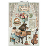 Junk Journal - Symphony - 25 - Stamperia - Tidformera
