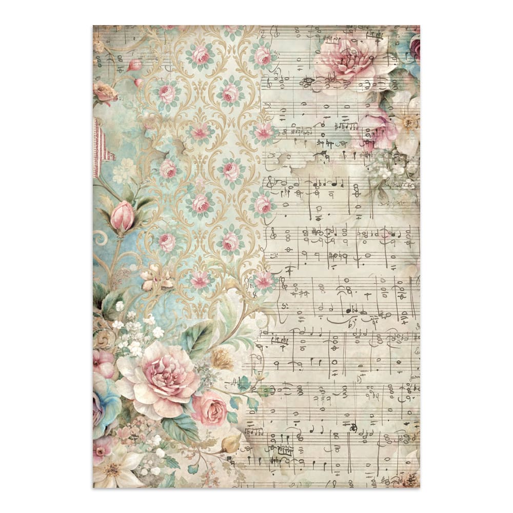 Junk Journal - Symphony - 12 - Stamperia - Tidformera