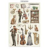 Junk Journal - Symphony - 10 - Stamperia - Tidformera