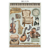 Junk Journal - Symphony - 2 - Stamperia - Tidformera