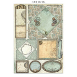 Junk Journal - Voyages Fantastiques - 15 - Stamperia - Tidformera