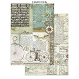 Junk Journal - Voyages Fantastiques - 9 - Stamperia - Tidformera