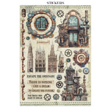 Junk Journal - Voyages Fantastiques - 11 - Stamperia - Tidformera