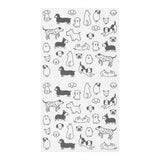Kalenderstickers Djurtema - Dogs - 2 - Midori - Tidformera